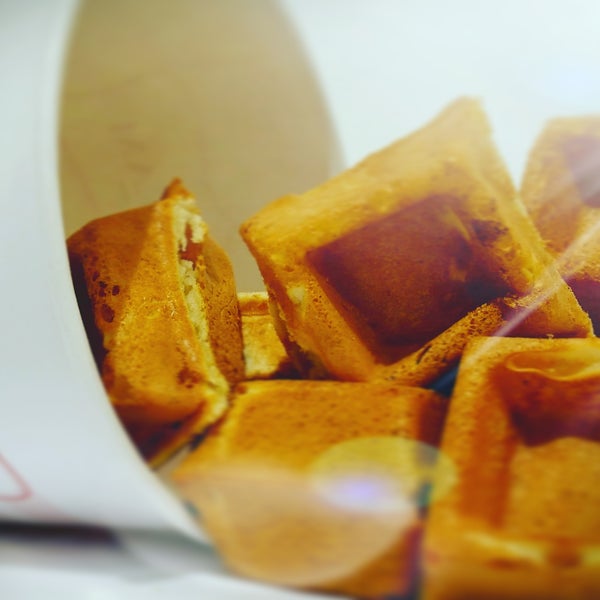 Take it with you! No colors,no ready mix ! We make them every day with pure ingredients !Enjoy our waffle bites as you walking around Athens historical center!
