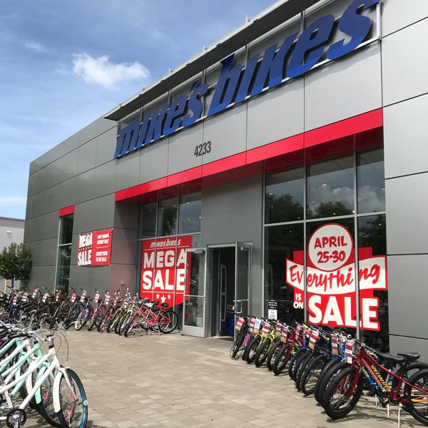 mikes bikes mega sale 2018