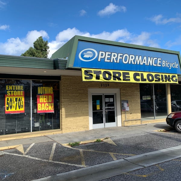 performance bike store closings