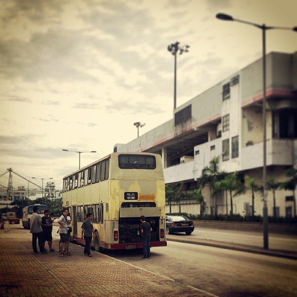 Bus depot. Bus depot