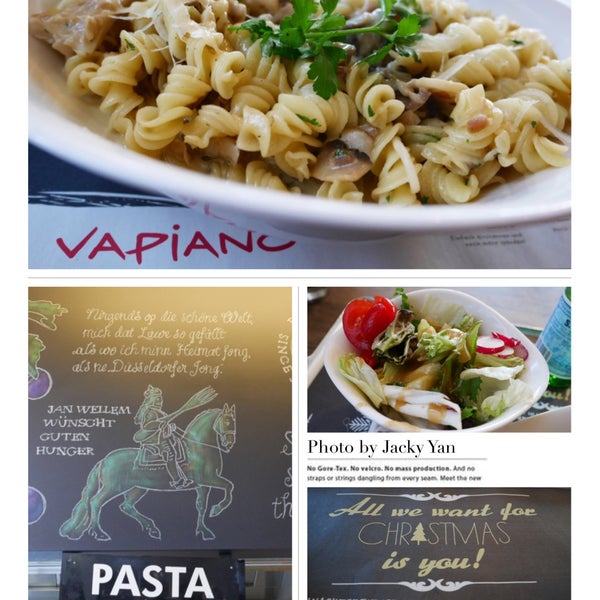 Photo taken at Vapiano by Jacky Y. on 12/3/2015