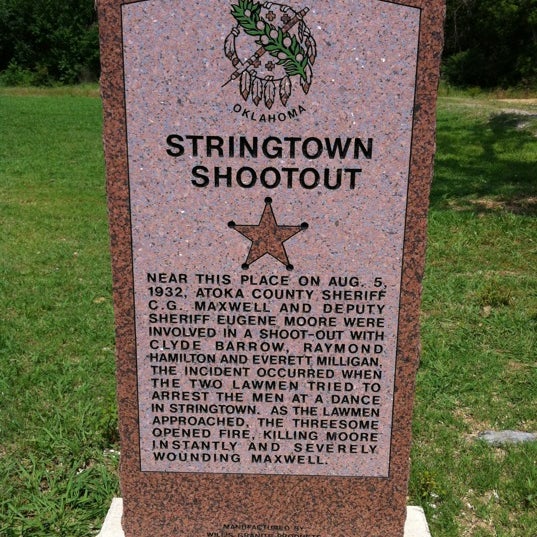Photos at Stringtown, OK Town