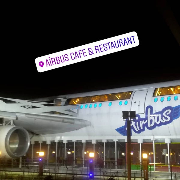 Foto diambil di Airbus Cafe &amp; Restaurant oleh İrfan A. pada 3/24/2019
