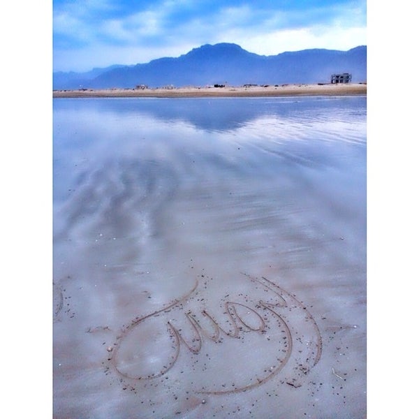 Photo taken at Al Rams Beach by fahad a. on 2/10/2014