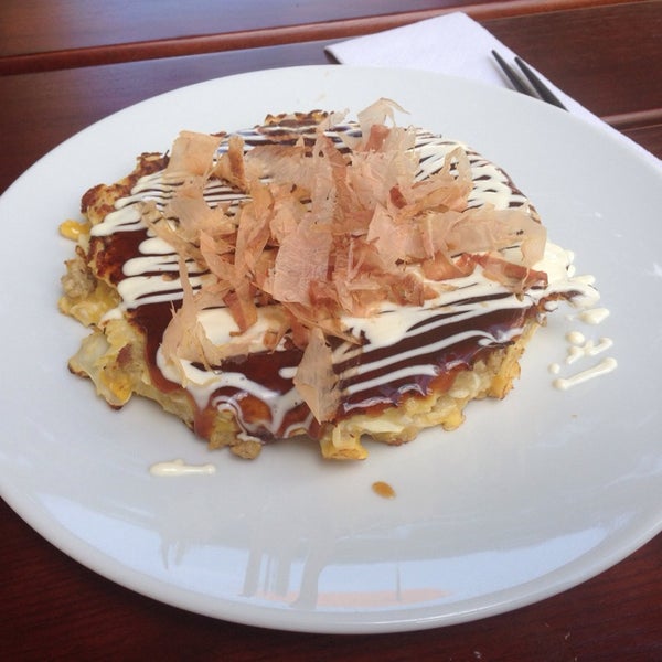 Das Foto wurde bei Hanage - Japanese Okonomiyaki von Oliver W. am 6/6/2014 aufgenommen