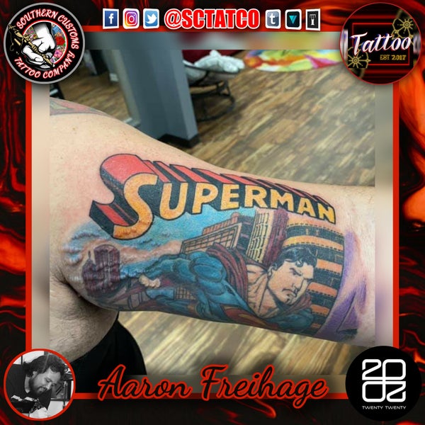 Photo taken at Southern Customs Tattoo Company by Southern C. on 4/4/2021