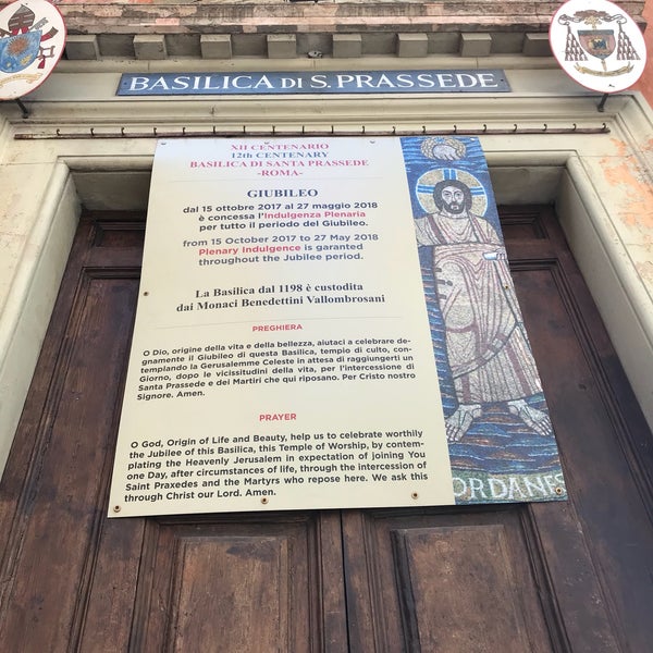 Photo taken at Basilica di Santa Prassede by Jocelle H. on 6/16/2018
