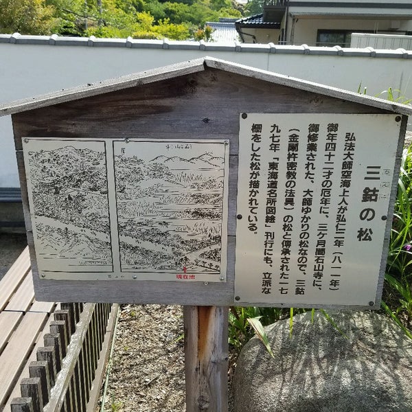 三鈷の松 大津市 滋賀県