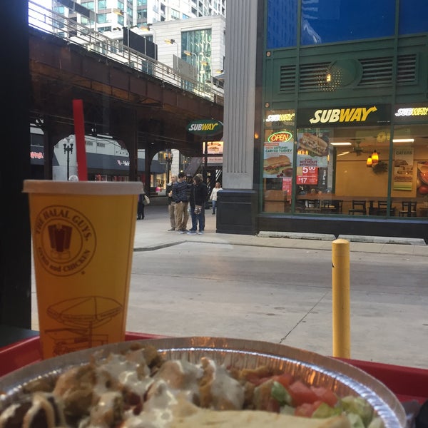 Photo taken at The Halal Guys by Mazen A. on 11/13/2016