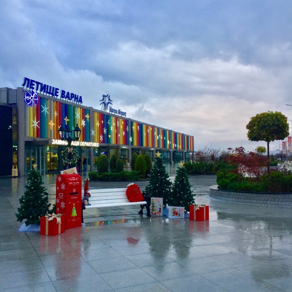 Photo taken at Varna International Airport (VAR) by Ивайло В. on 11/25/2019