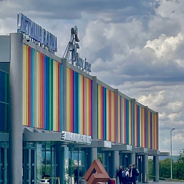 Photo taken at Varna International Airport (VAR) by Ивайло В. on 9/25/2022