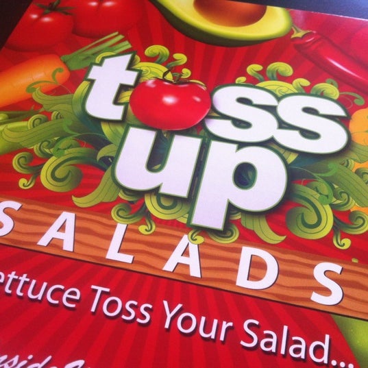 9/15/2012 tarihinde Gaspar J.ziyaretçi tarafından Toss Up Salads'de çekilen fotoğraf