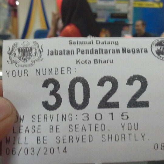 jabatan pendaftaran negara kelantan