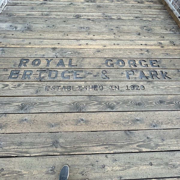 รูปภาพถ่ายที่ Royal Gorge Bridge and Park โดย Reese W. เมื่อ 4/24/2022