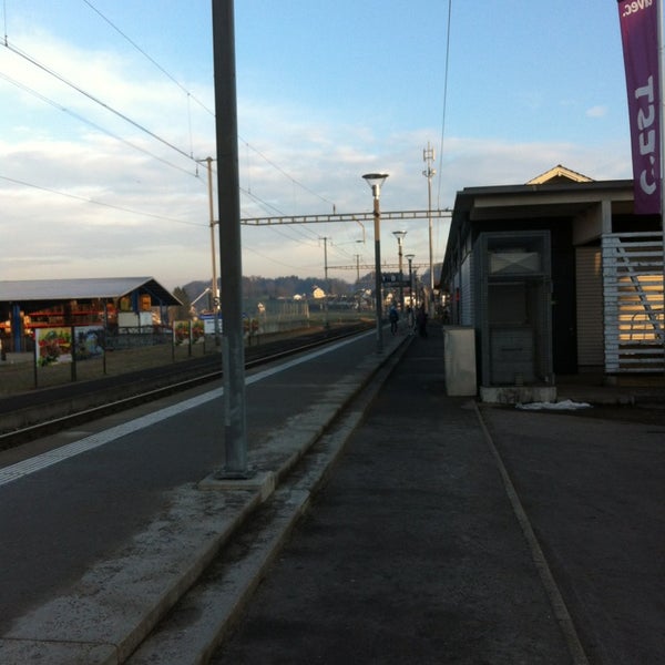 Bahnhof Mettmenstetten Train Station In Mettmenstetten