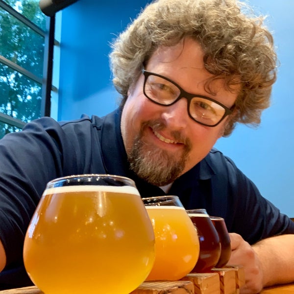 Photo taken at Twenty-Six Acres Brewing Company by Larry H. on 10/12/2018