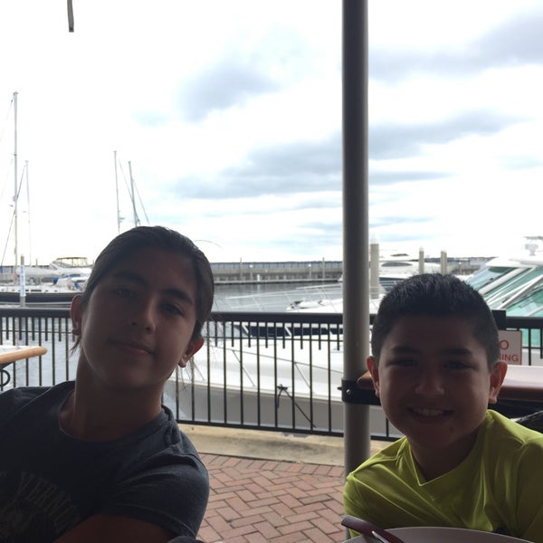 Photo taken at Jaco&#39;s Bayfront Bar &amp; Grille by Kate @. on 3/23/2015