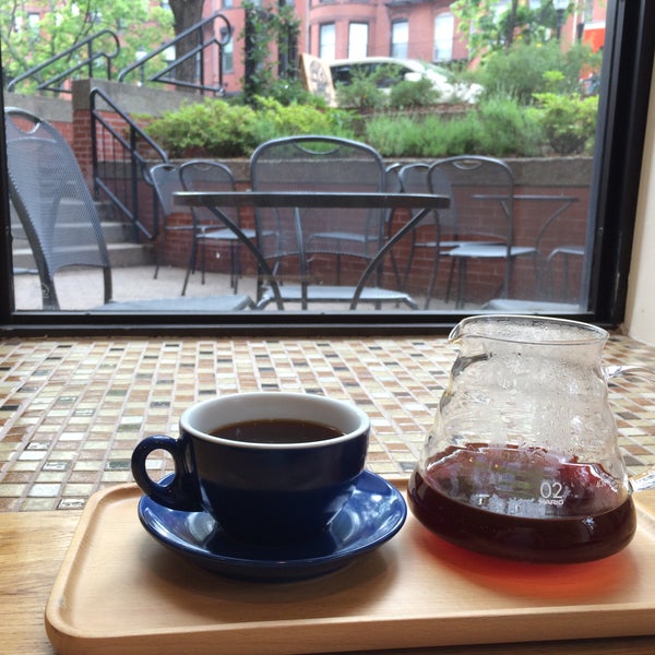 Order a Steampunk coffee, and prepare to be mesmerized by the unique brew process. They have a great patio for pleasant days.