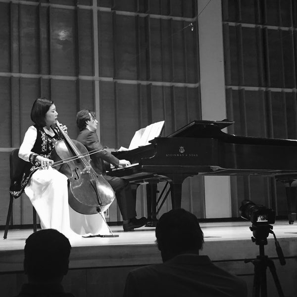 Photo taken at Merkin Concert Hall by Berk K. on 3/17/2017