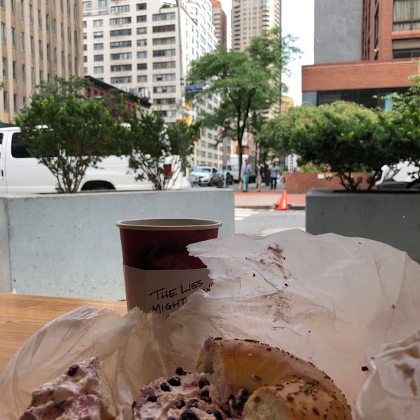 Photo taken at Chelsea Bagel of Tudor City by Rob F. on 8/21/2018