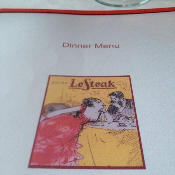 Foto diambil di Bistro Le Steak oleh Mo7ammad A. pada 4/25/2014