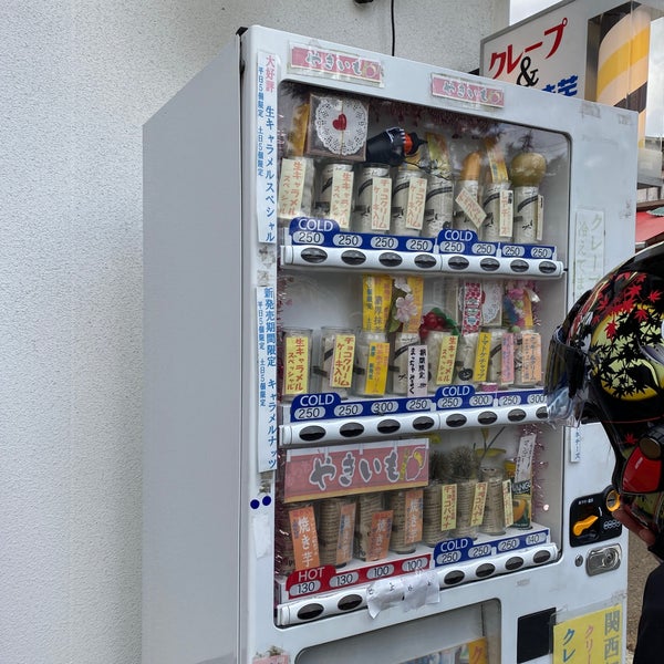 クレープ自販機 クレープ屋