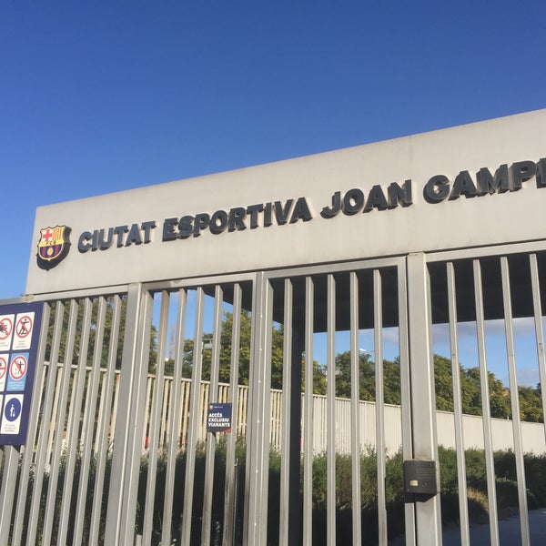 Photo taken at Ciutat Esportiva Joan Gamper FCBarcelona by Toine K. on 1/1/2019