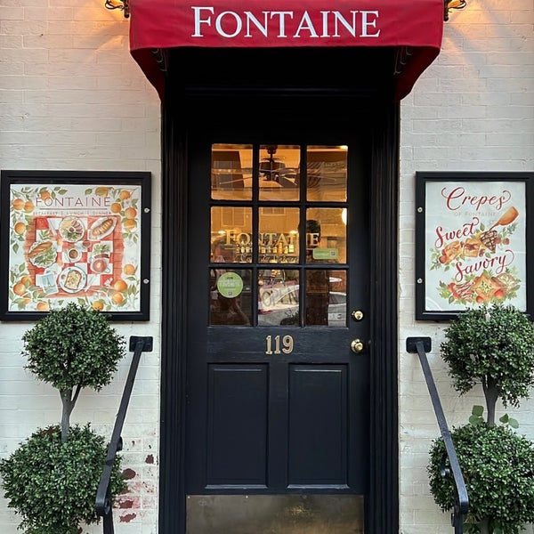 Fontaine Caffe & Creperie Old Town Alexandria, VA