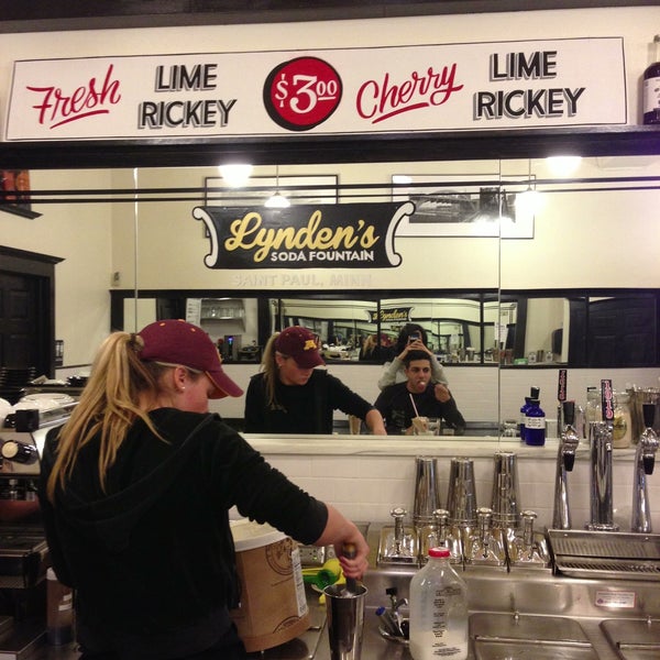 Photo taken at Lynden&#39;s Soda Fountain by Ashley P. on 4/24/2013