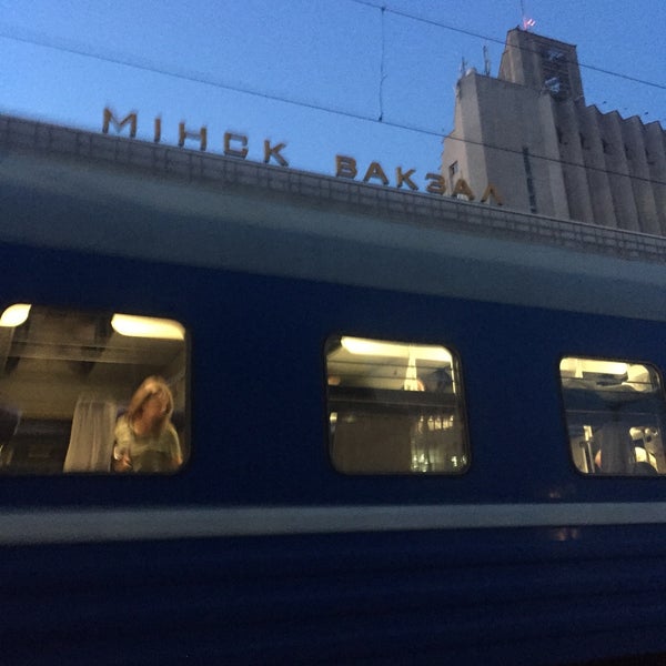 Снимок сделан в Ж/д вокзал «Минск-Пассажирский» пользователем Natalya K. 5/30/2017