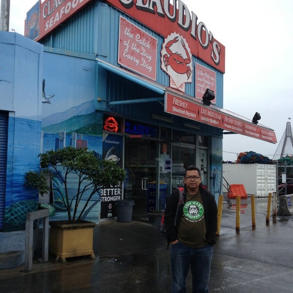 Photo taken at Claudio&#39;s Seafoods by Hasrol R. on 3/1/2013