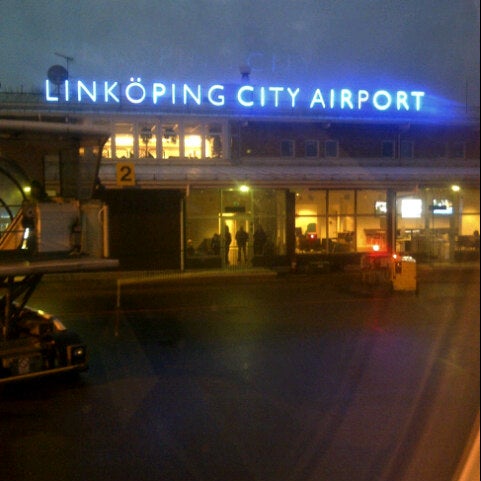 Photo taken at Linköping City Airport (LPI) by Chris C. on 11/20/2012