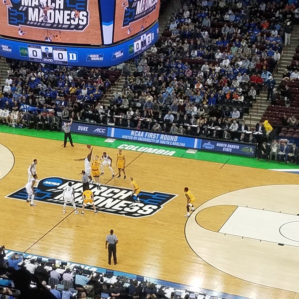Photo taken at Colonial Life Arena by Justin V. on 3/23/2019