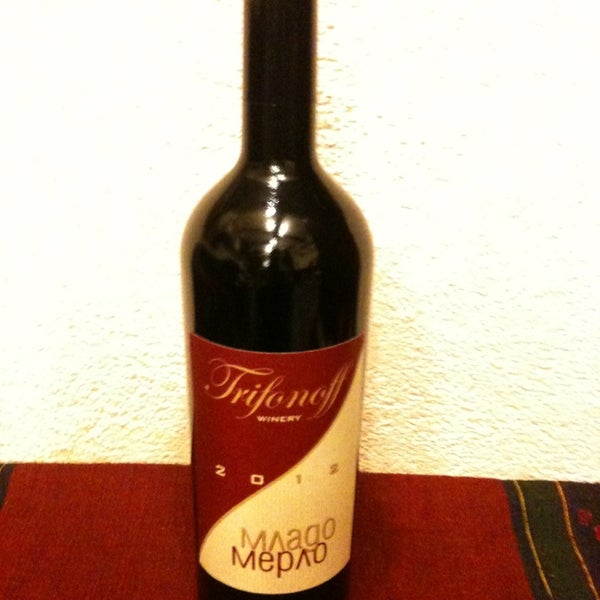 Уникално вино - Мерло 2012