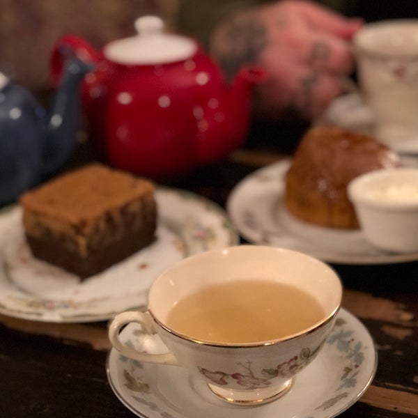Photo taken at Alice&#39;s Teacup Chapter II by Megan C. on 12/21/2019