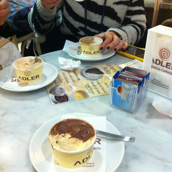 Photo taken at Gelateria Adler by Beatrice S. on 1/1/2014