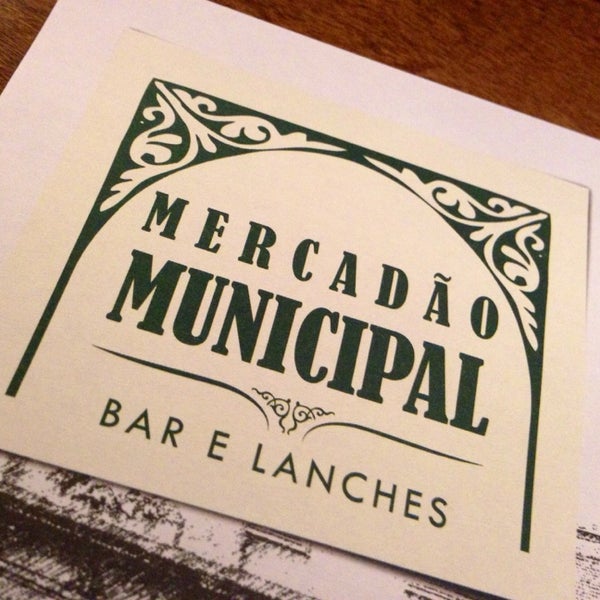 Photo taken at Mercadão Municipal Bar &amp; Lanches by Christian P. on 4/6/2014