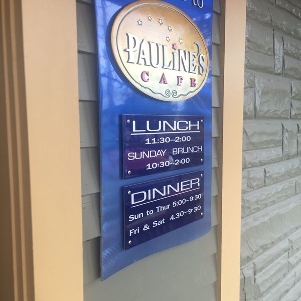 Photos at Pauline's Cafe & Restaurant New American Restaurant in