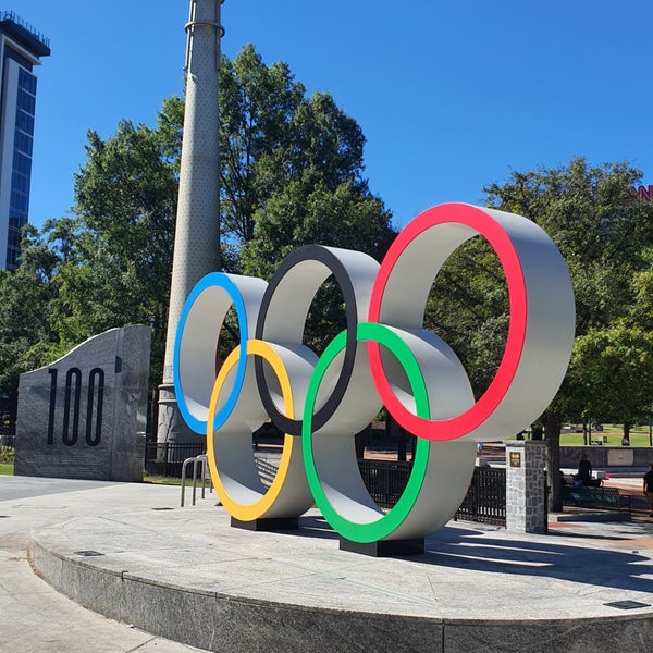 Foto diambil di Centennial Olympic Park oleh MLRD ®. pada 9/24/2023