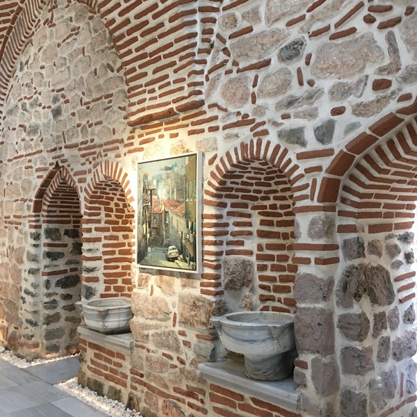 10/17/2019 tarihinde Hülya K.ziyaretçi tarafından Hüsrev Kethüda Tarihi Ortaköy Hamamı'de çekilen fotoğraf