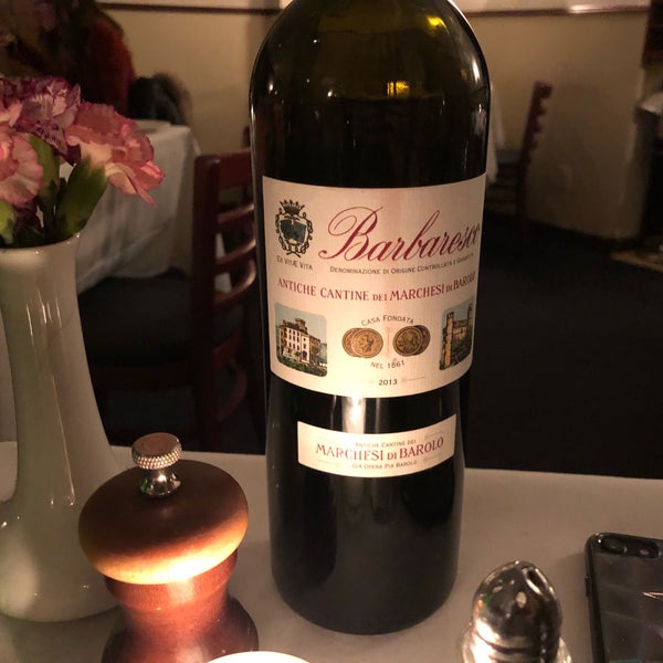 Amazing Barbaresco wine in the Barbaresco restaurant! What a great experience!