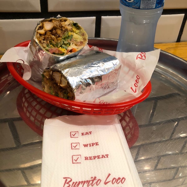 Das Foto wurde bei Burrito Loco von Mousa A. am 9/21/2018 aufgenommen