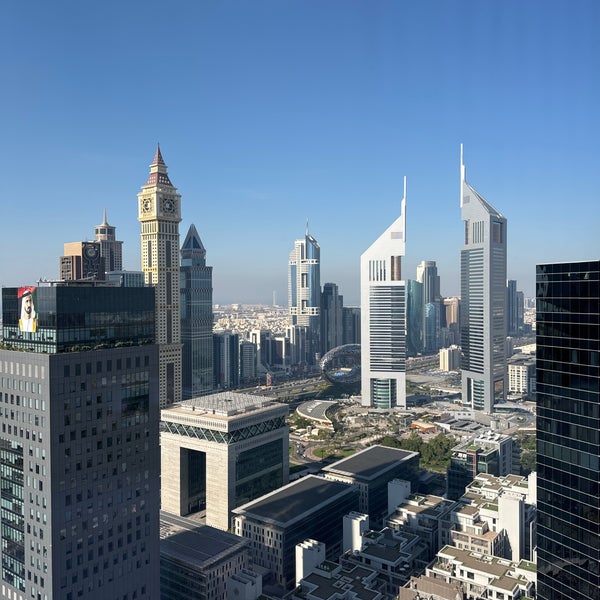 Photo taken at Waldorf Astoria Dubai International Financial Centre by MA on 12/27/2023