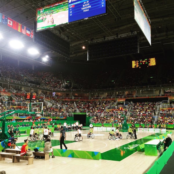 9/15/2016 tarihinde walter j.ziyaretçi tarafından Arena Olímpica do Rio'de çekilen fotoğraf