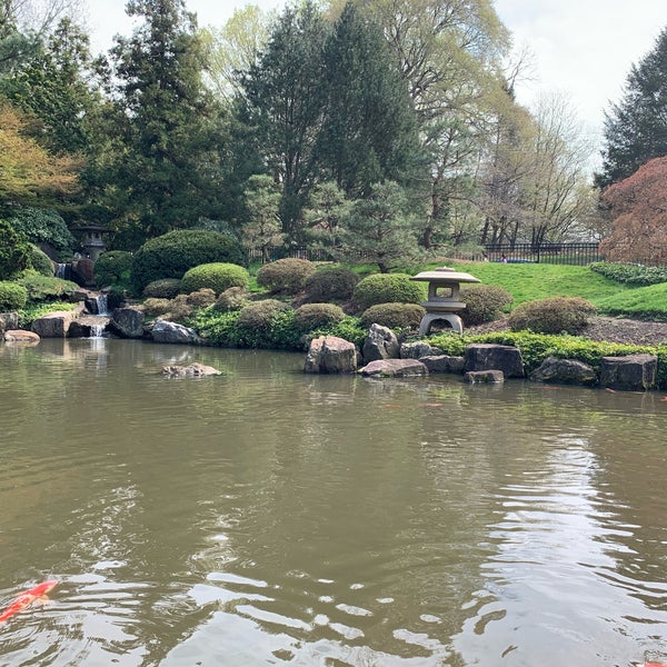 Photo taken at Shofuso Japanese House and Garden by Closed on 4/13/2019