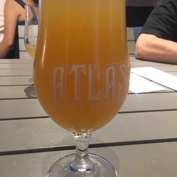 Photo taken at Atlas Brew Works by Parker N. on 9/23/2018
