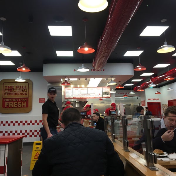 Photo taken at Five Guys by Vilde E. on 4/2/2019