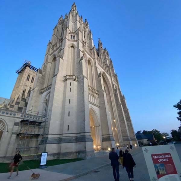 Photo taken at Washington National Cathedral by Stefanie P. on 10/11/2022