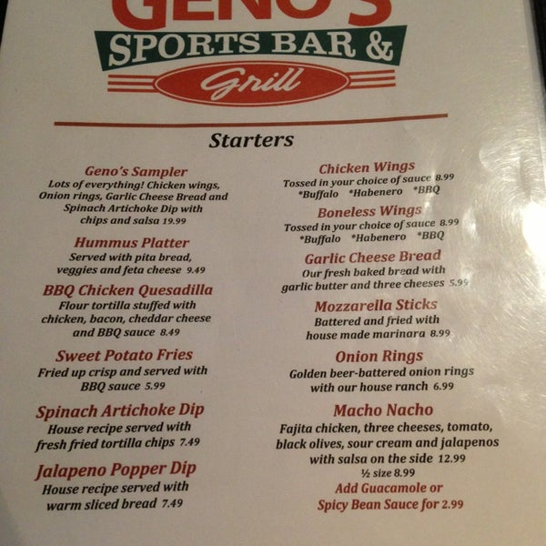 Geno's Sports Bar & Grill GreshamNortheast 3035 NE Kane Dr