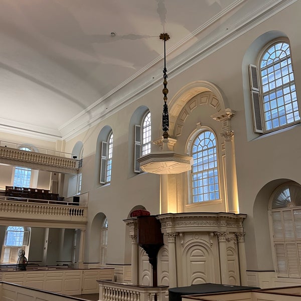 Photo taken at Old South Meeting House by Sydney R. on 12/22/2022